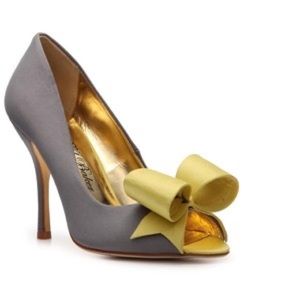 Ted Baker gray satin BRAND new sold out size 6